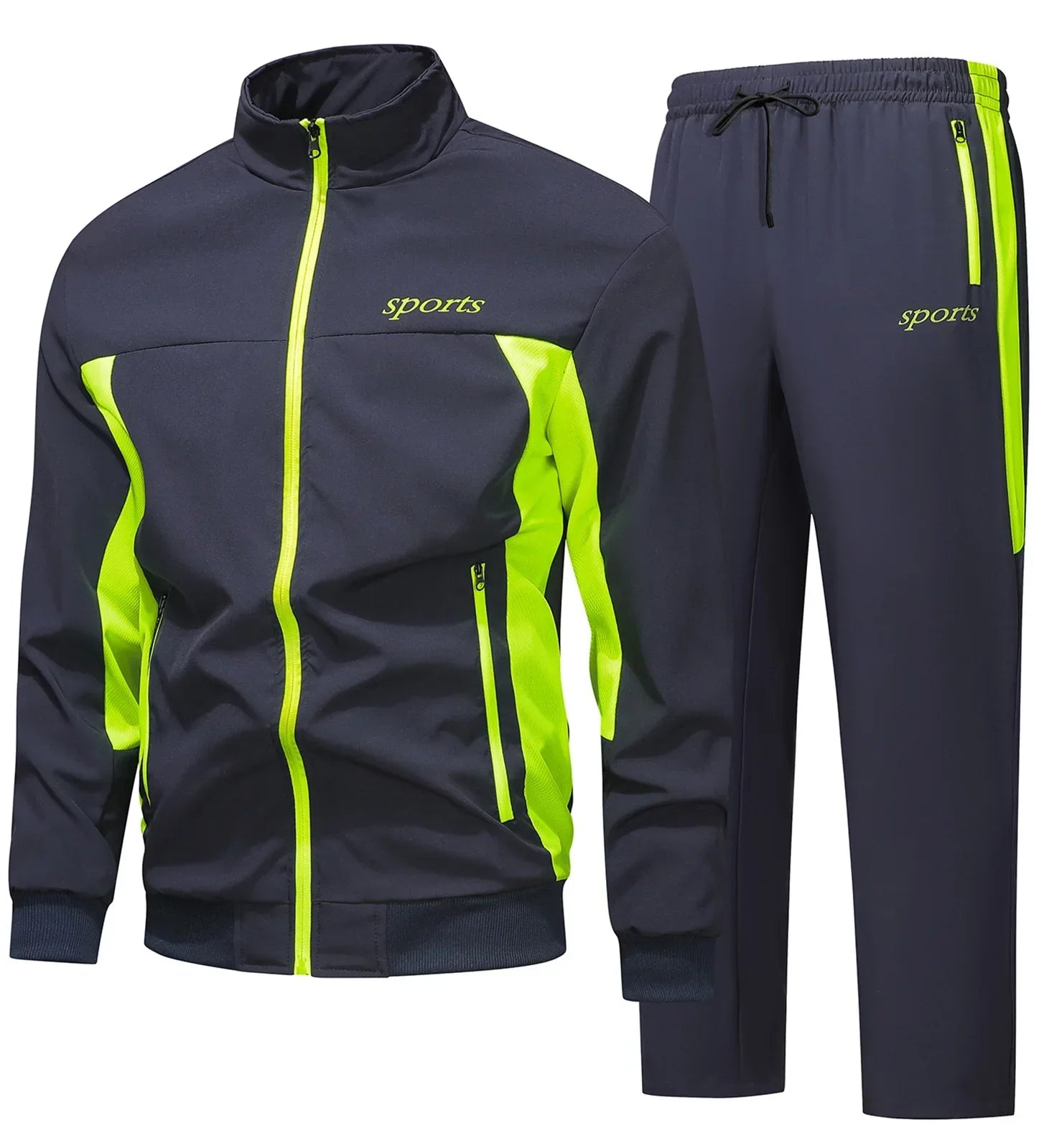 Nuana | Herren Sportliches Trainingsanzug-Set