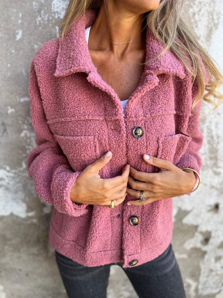 Nuana | Kuschelige Jacke mit Innenfutter Damen