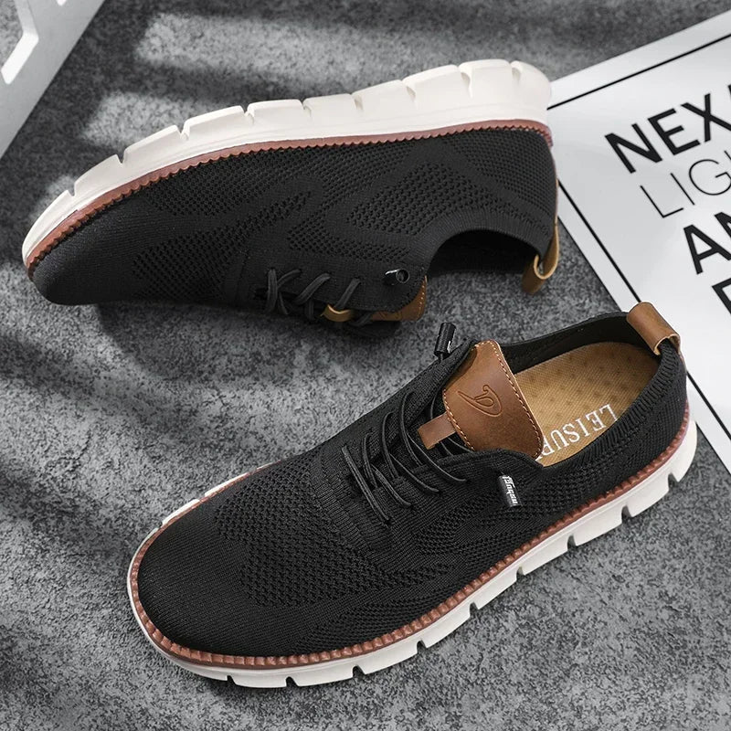 Nuana Lyon | Komfortable Schuhe für Herren mit Atmungsaktivität