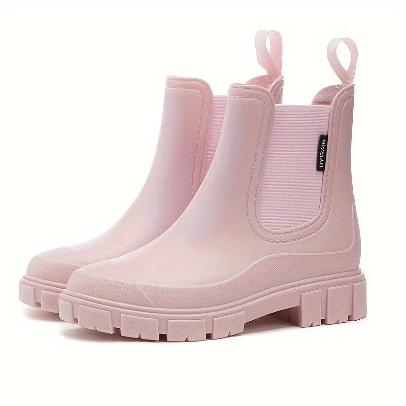 Nuana Maria | Damen Wasserdichte Slip-On Chelsea Stiefel