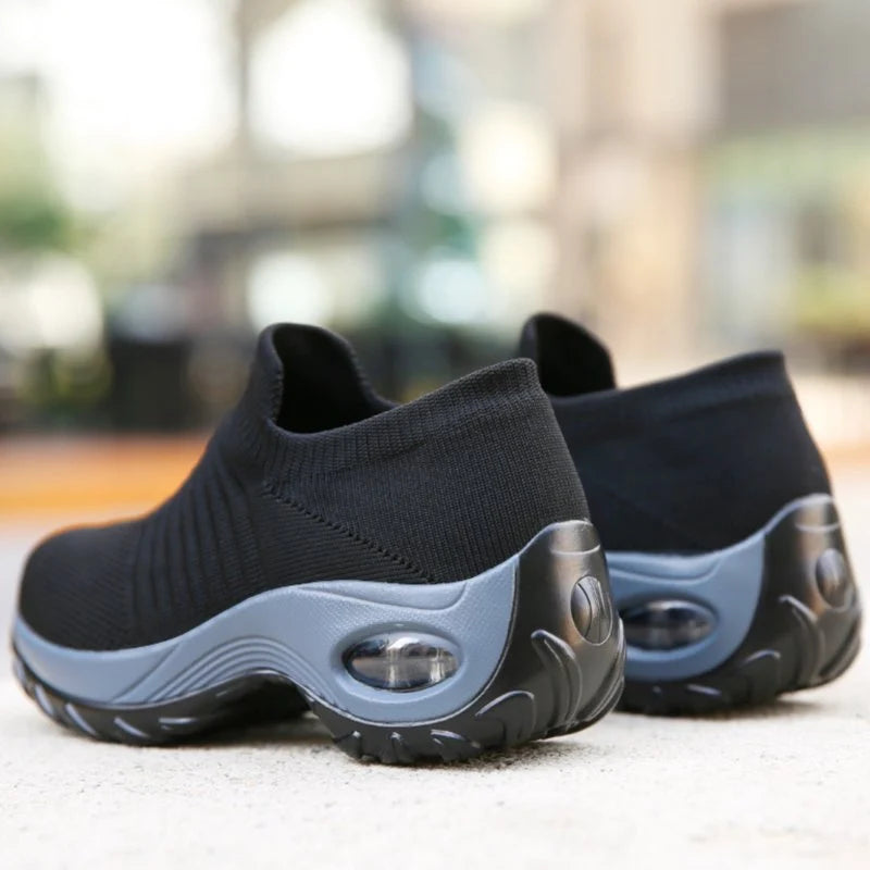 Nuana Sophie | Damen Orthopädische Memory-Foam Slip-On Sneaker