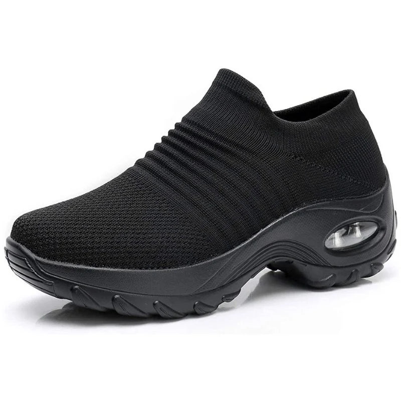Nuana Sophie | Damen Orthopädische Memory-Foam Slip-On Sneaker