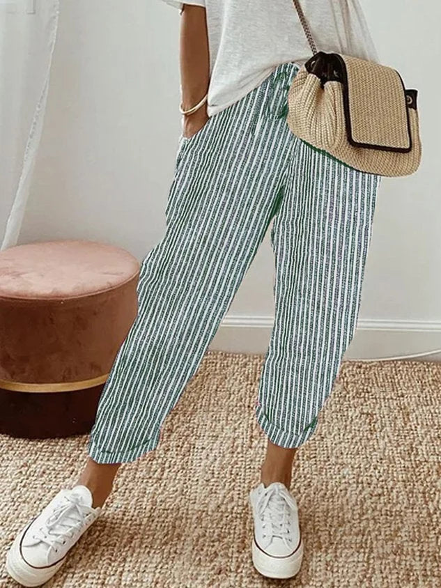 Nuana | Stilvolle Freizeit-Leinenhose
