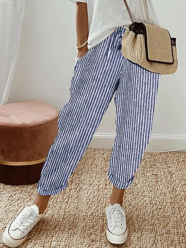 Nuana | Stilvolle Freizeit-Leinenhose