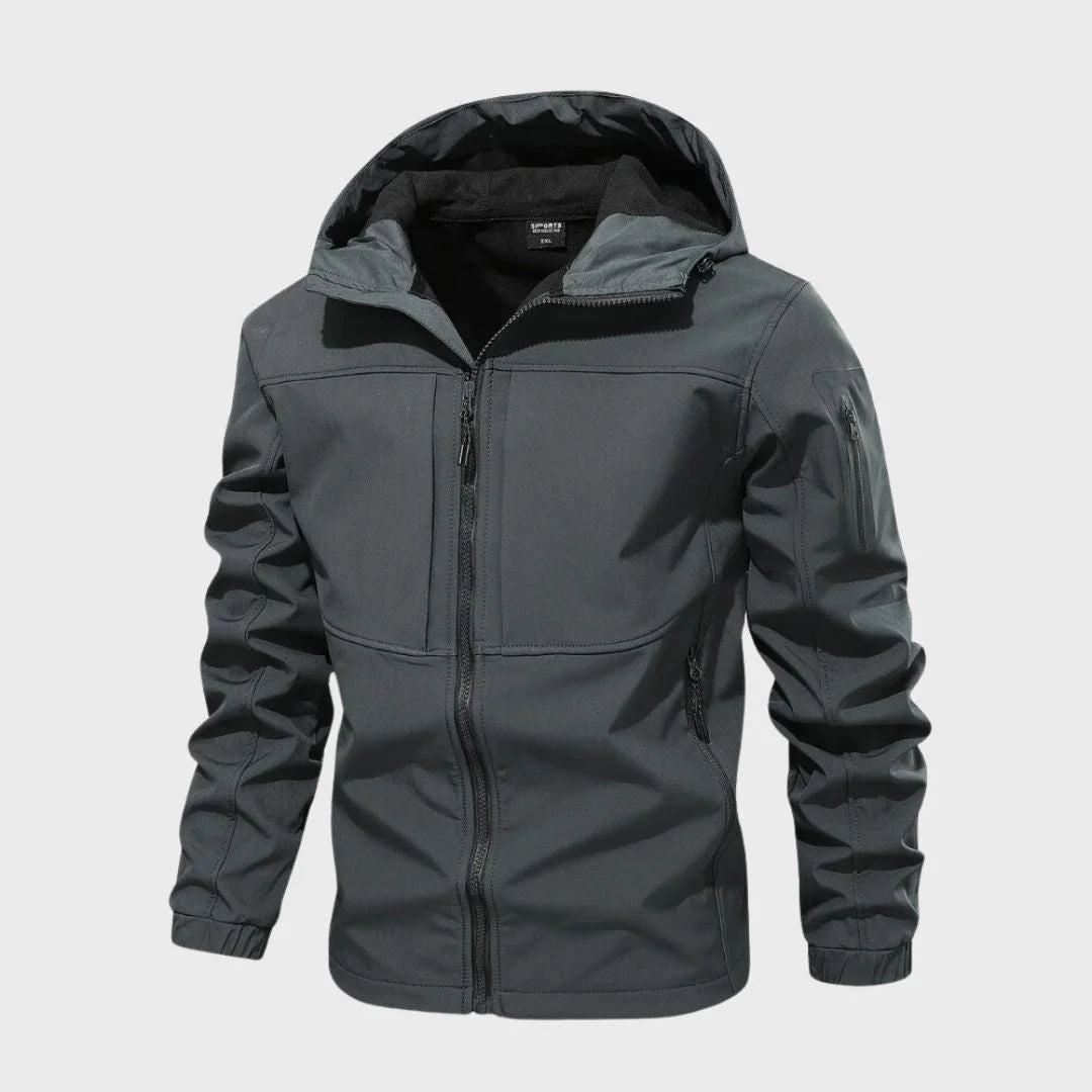 Nuana | Stylische Wasserdichte Softshelljacke Herren