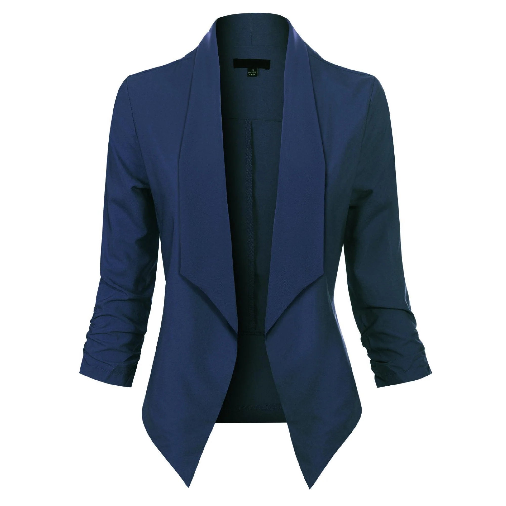 Nuana Susanne Offener Damen Langarm Blazer