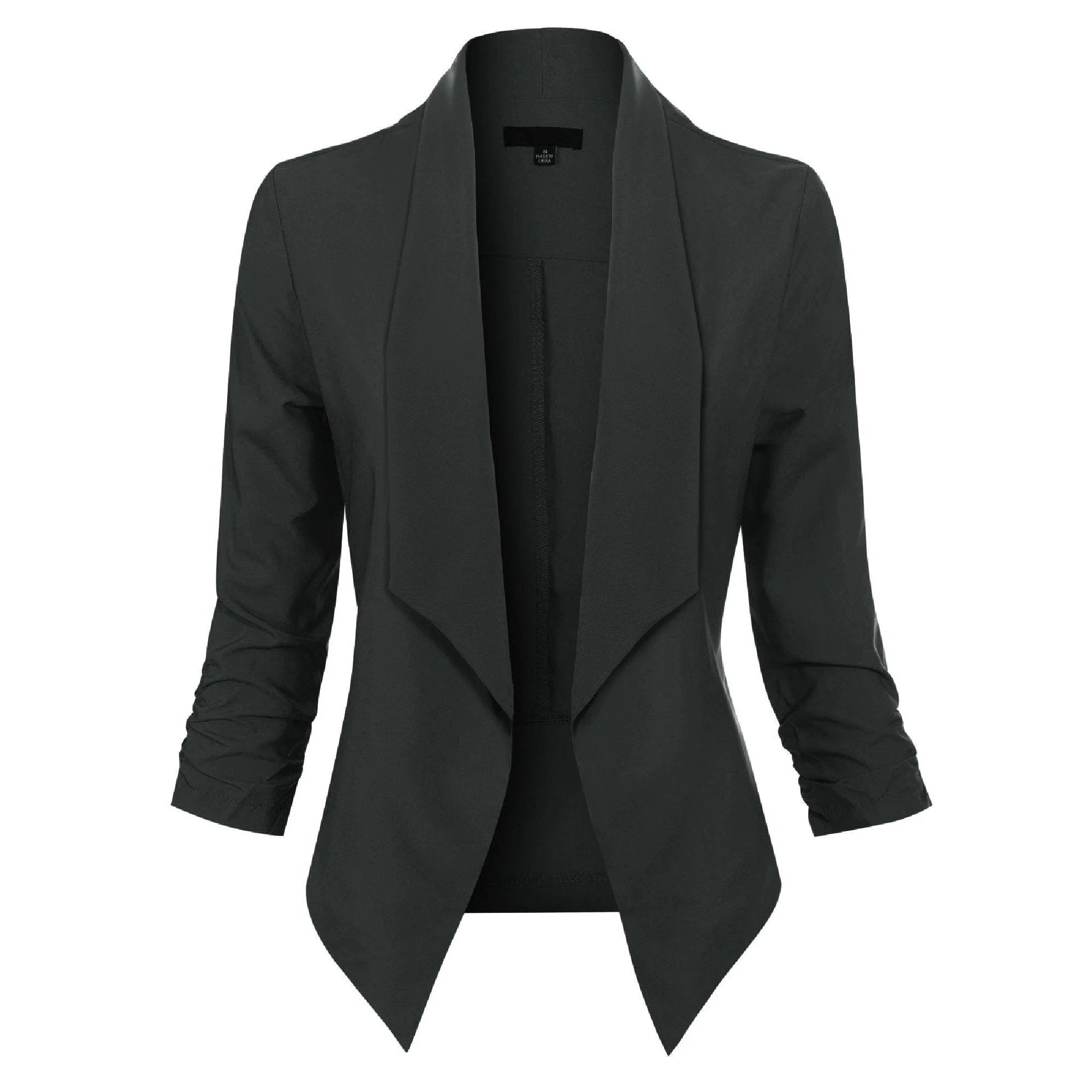 Nuana Susanne Offener Damen Langarm Blazer