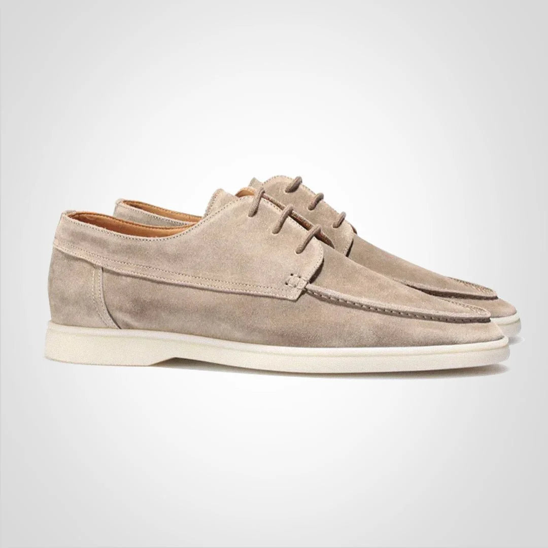 Nuana Thomas | Herren Wildleder-Optik Schnürloafer Bootsschuh-Derby