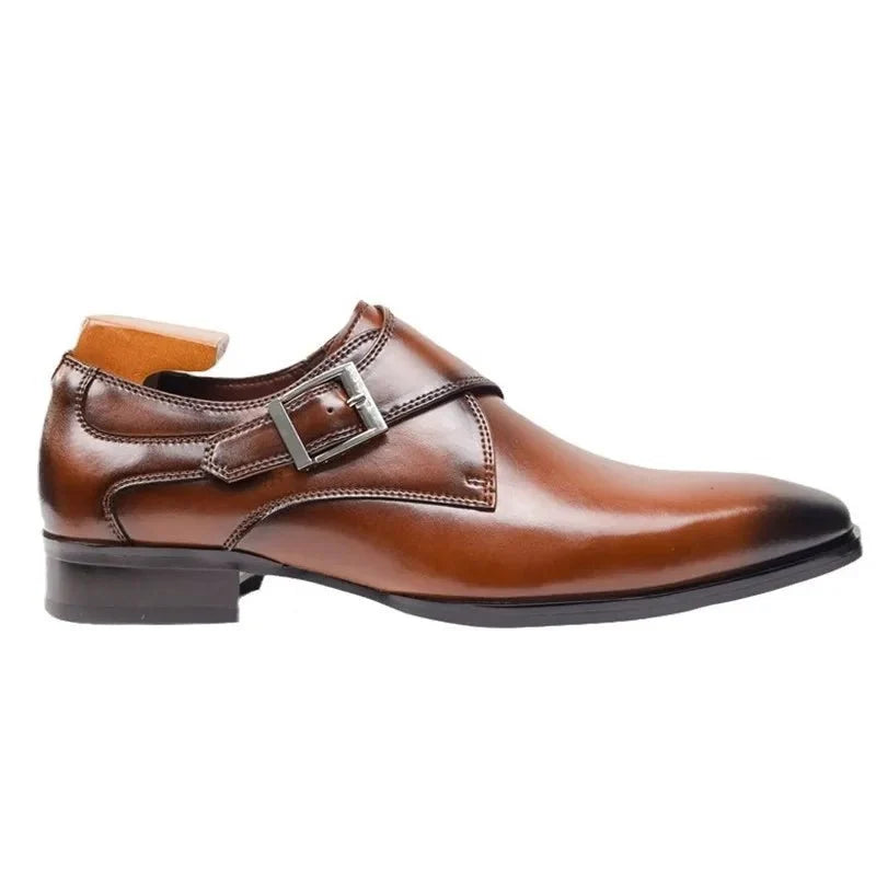 Simon | Herren Monk-Strap Schnalle Eleganter Businessschuh