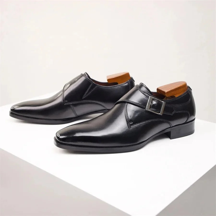 Simon | Herren Monk-Strap Schnalle Eleganter Businessschuh