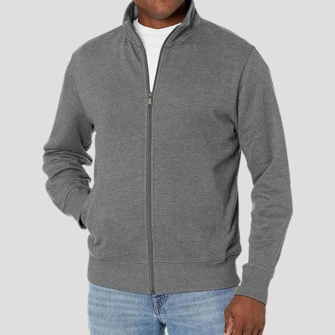 Stefan | Herren Frühlings Freizeitjacke mit Reißverschluss