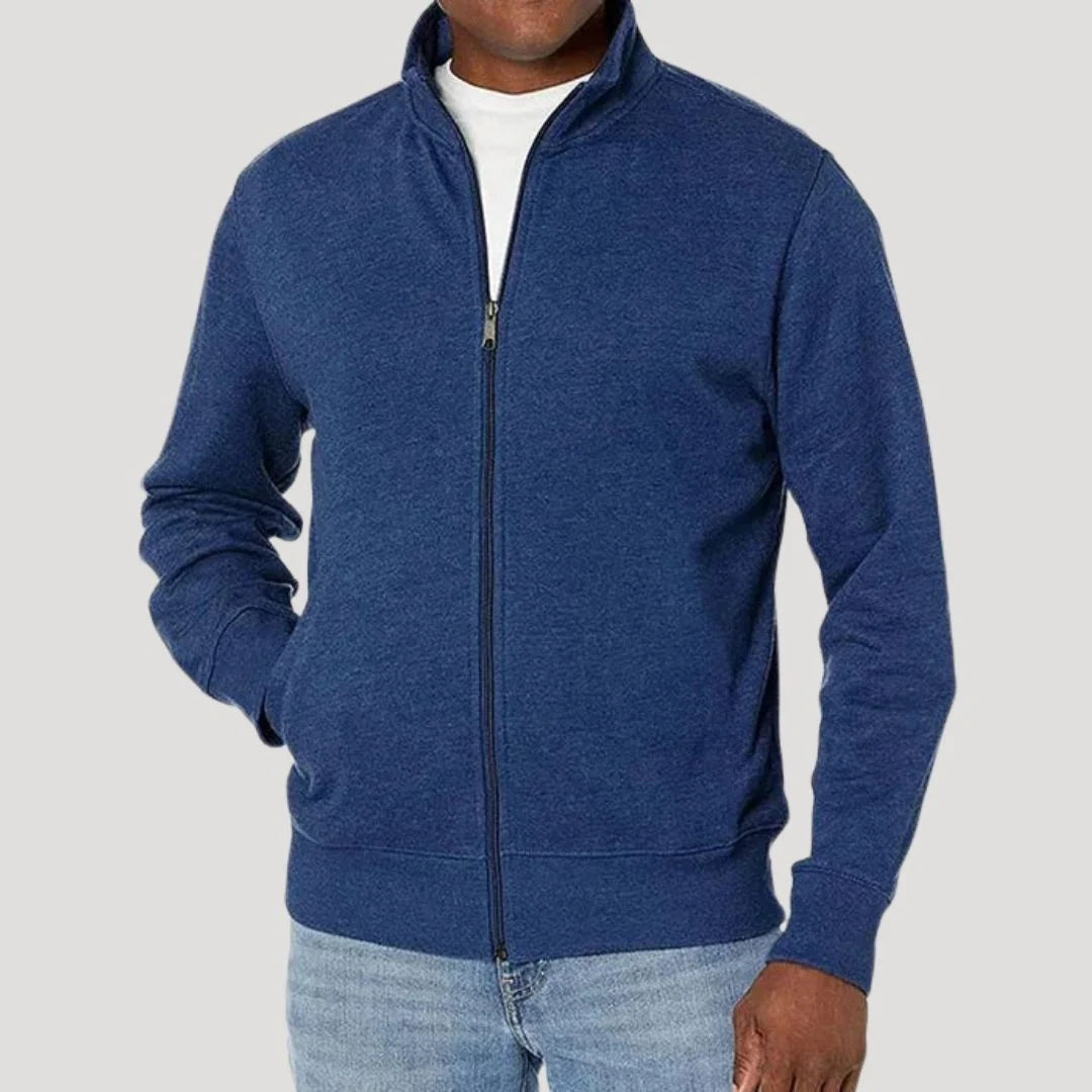 Stefan | Herren Frühlings Freizeitjacke mit Reißverschluss