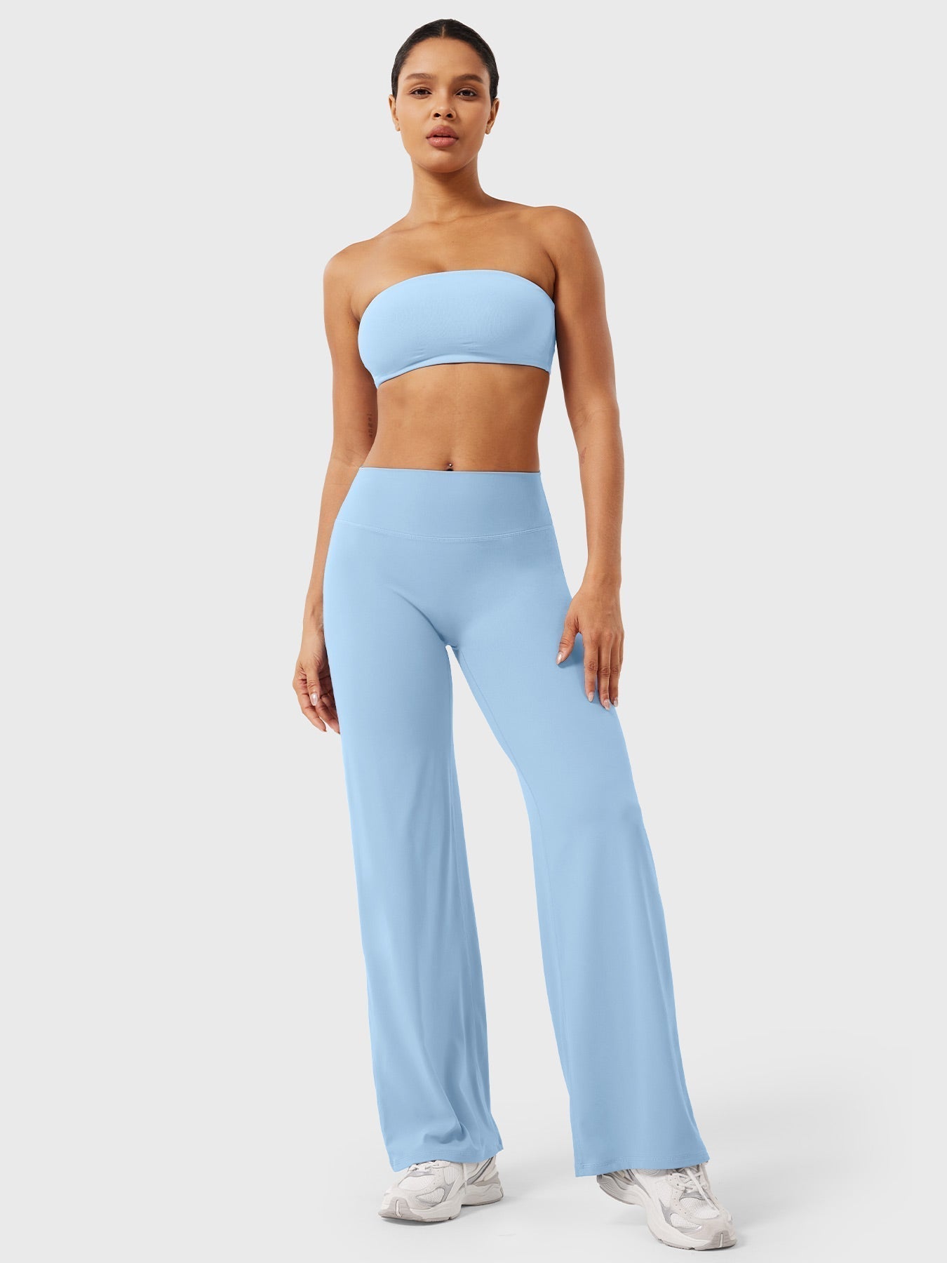 Doris | Damen Sommer Schlaghose Mit Hoher Taille