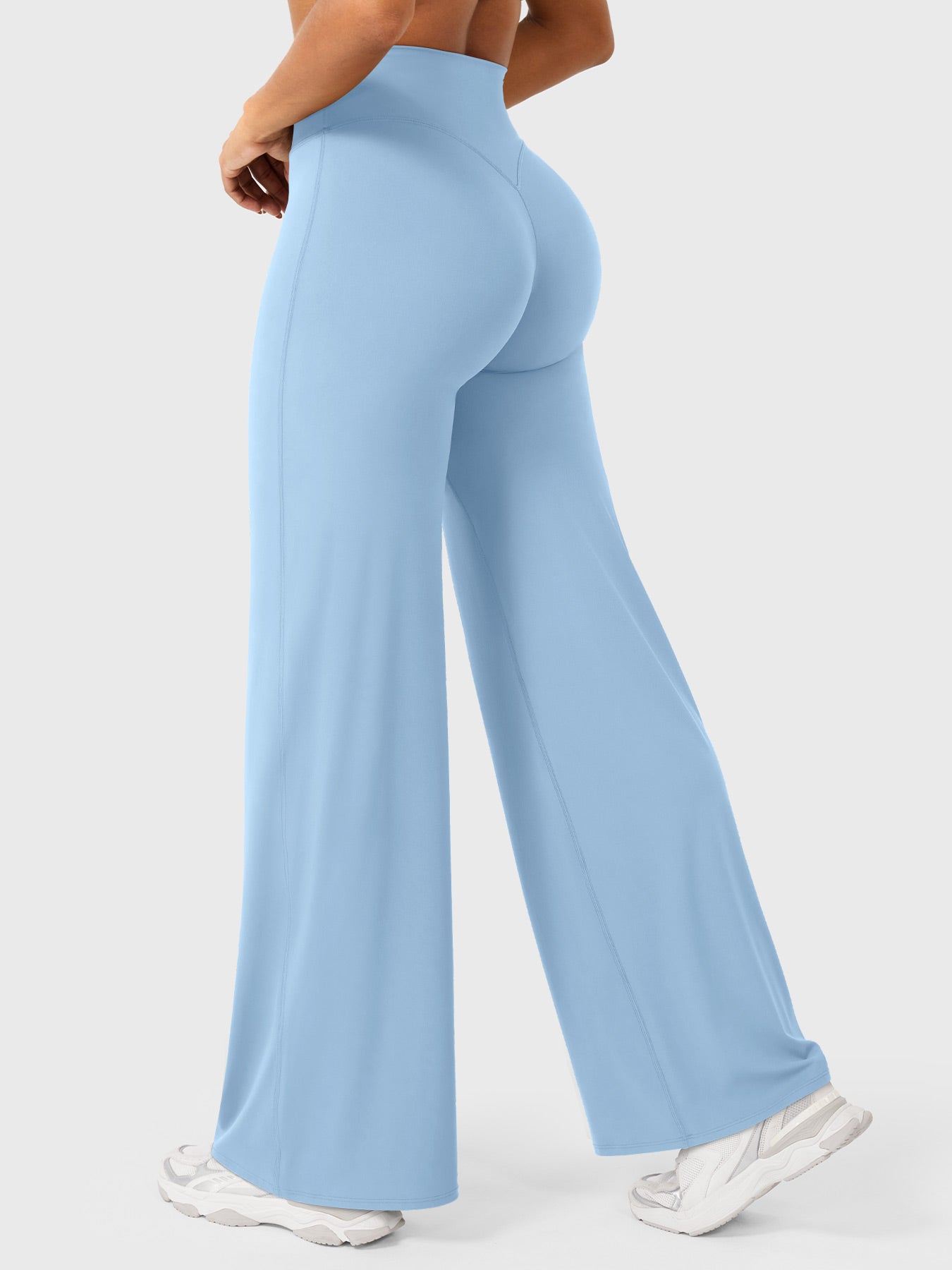 Doris | Damen Sommer Schlaghose Mit Hoher Taille