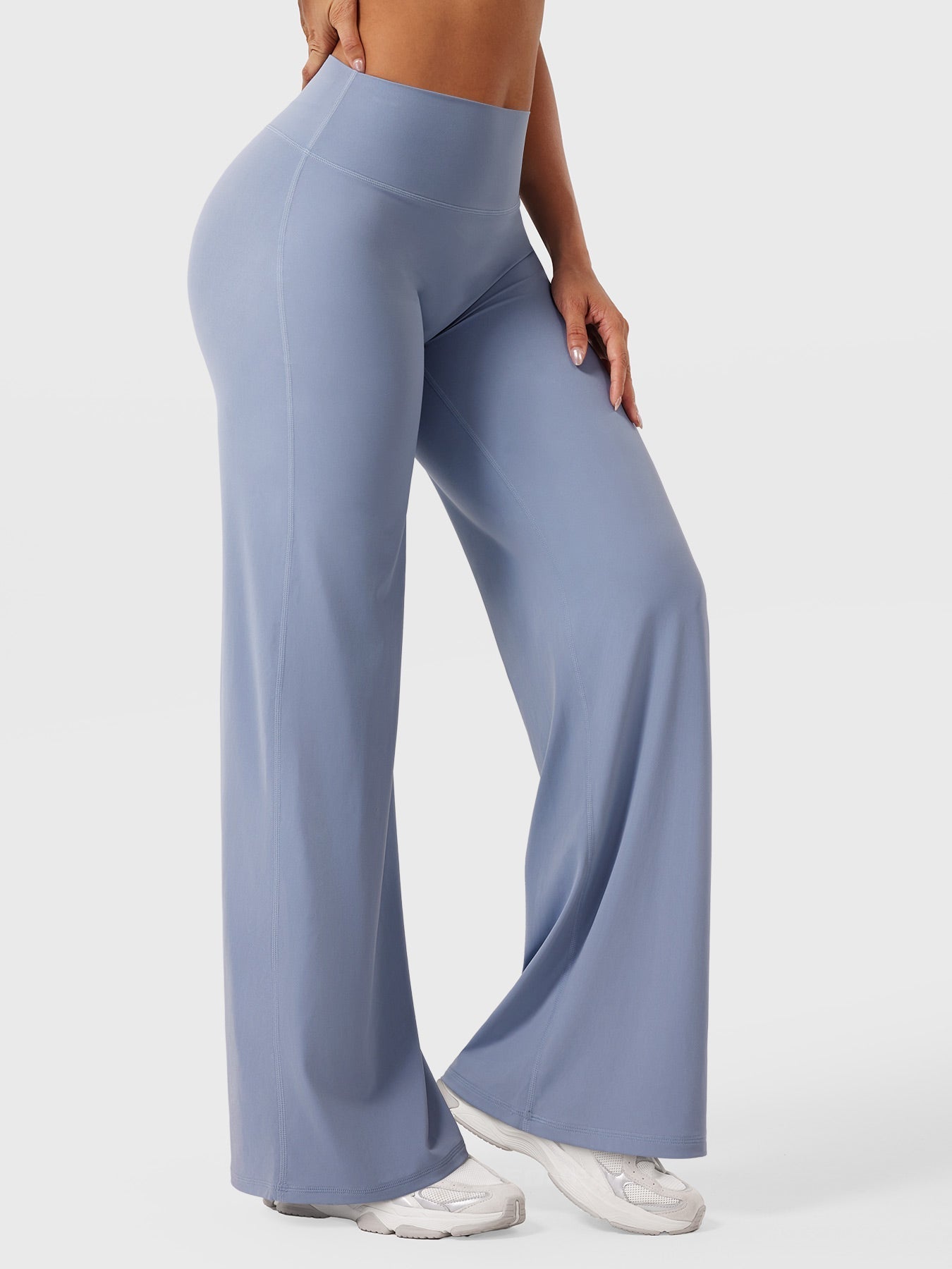 Doris | Damen Sommer Schlaghose Mit Hoher Taille