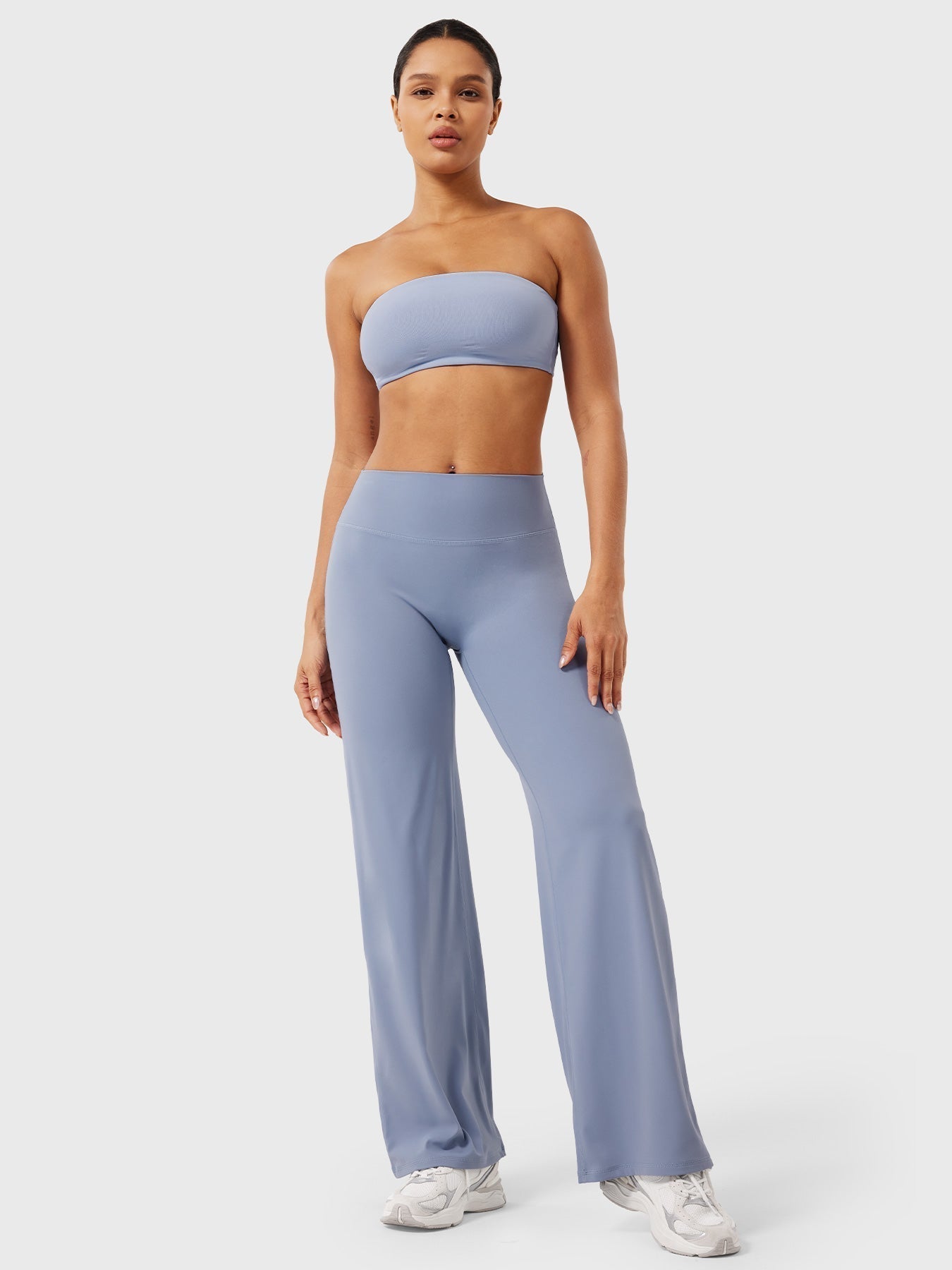 Doris | Damen Sommer Schlaghose Mit Hoher Taille
