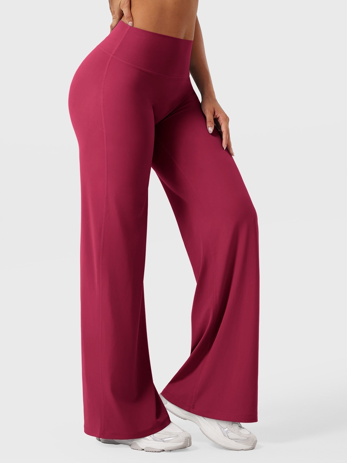 Doris | Damen Sommer Schlaghose Mit Hoher Taille