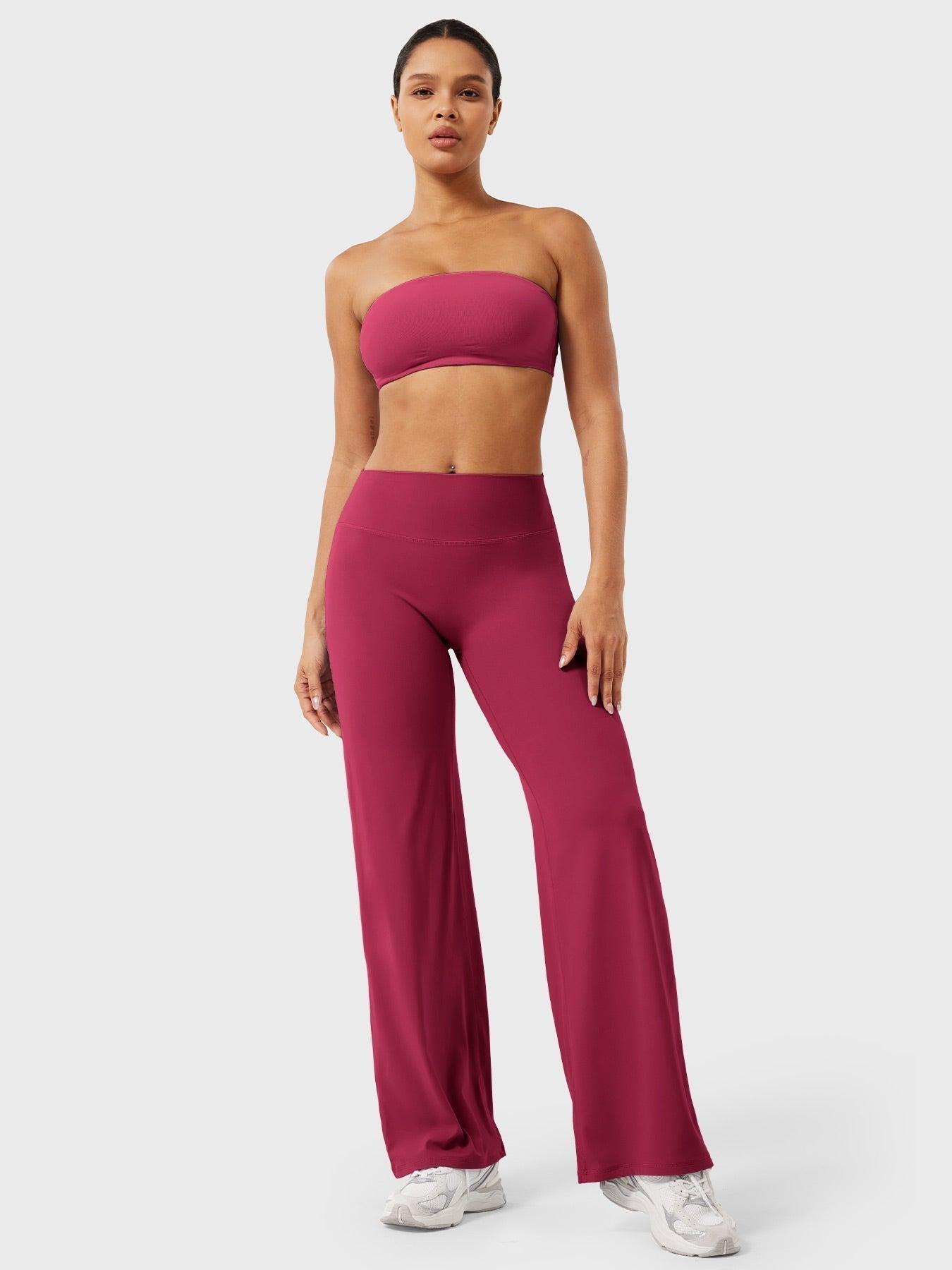 Doris | Damen Sommer Schlaghose Mit Hoher Taille